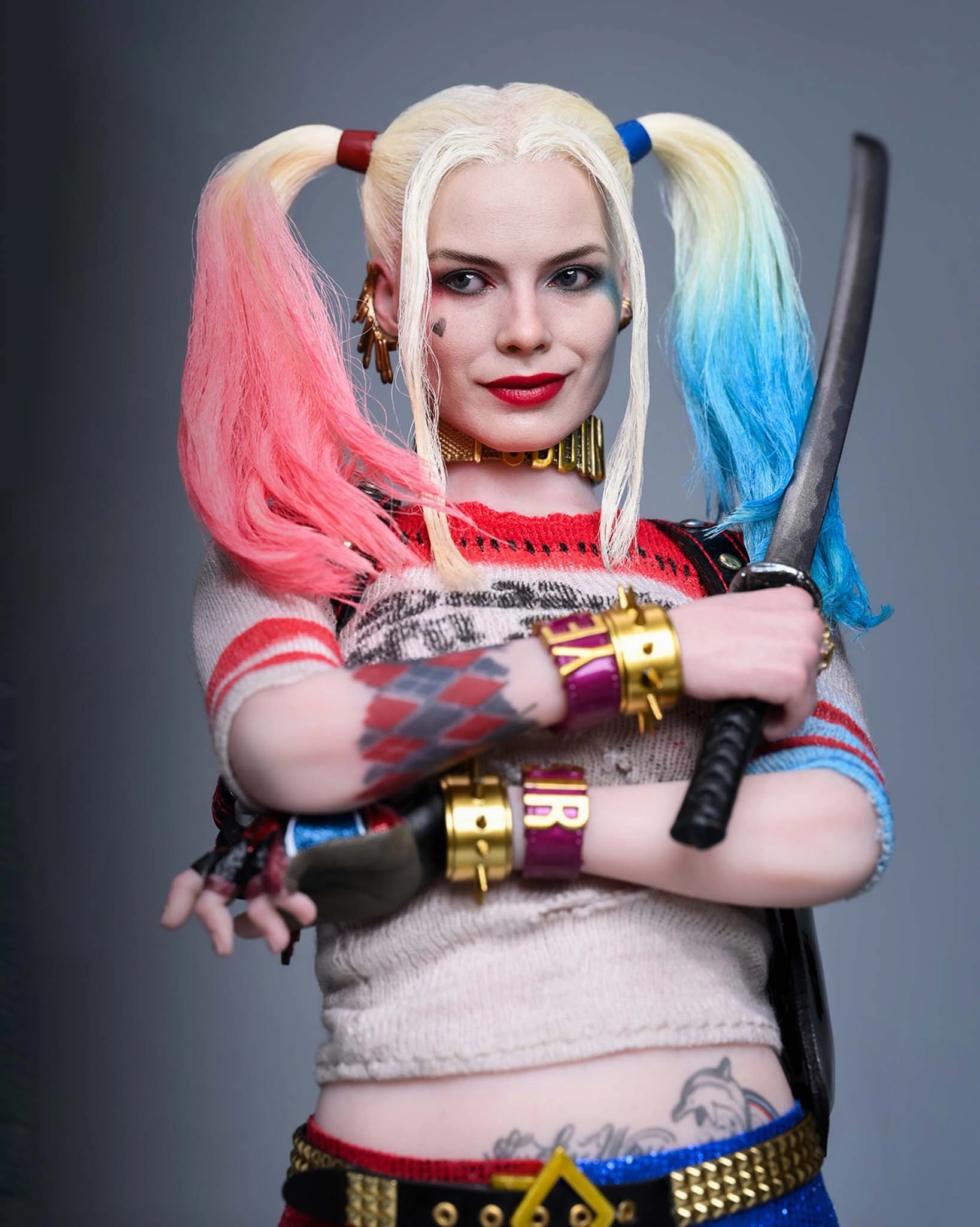 Buildable Figure Preorder! Hot Toys MMS842AE Suicide Squad 1/6th scale Harley Quinn Collectible Figure (Artisan Edition)