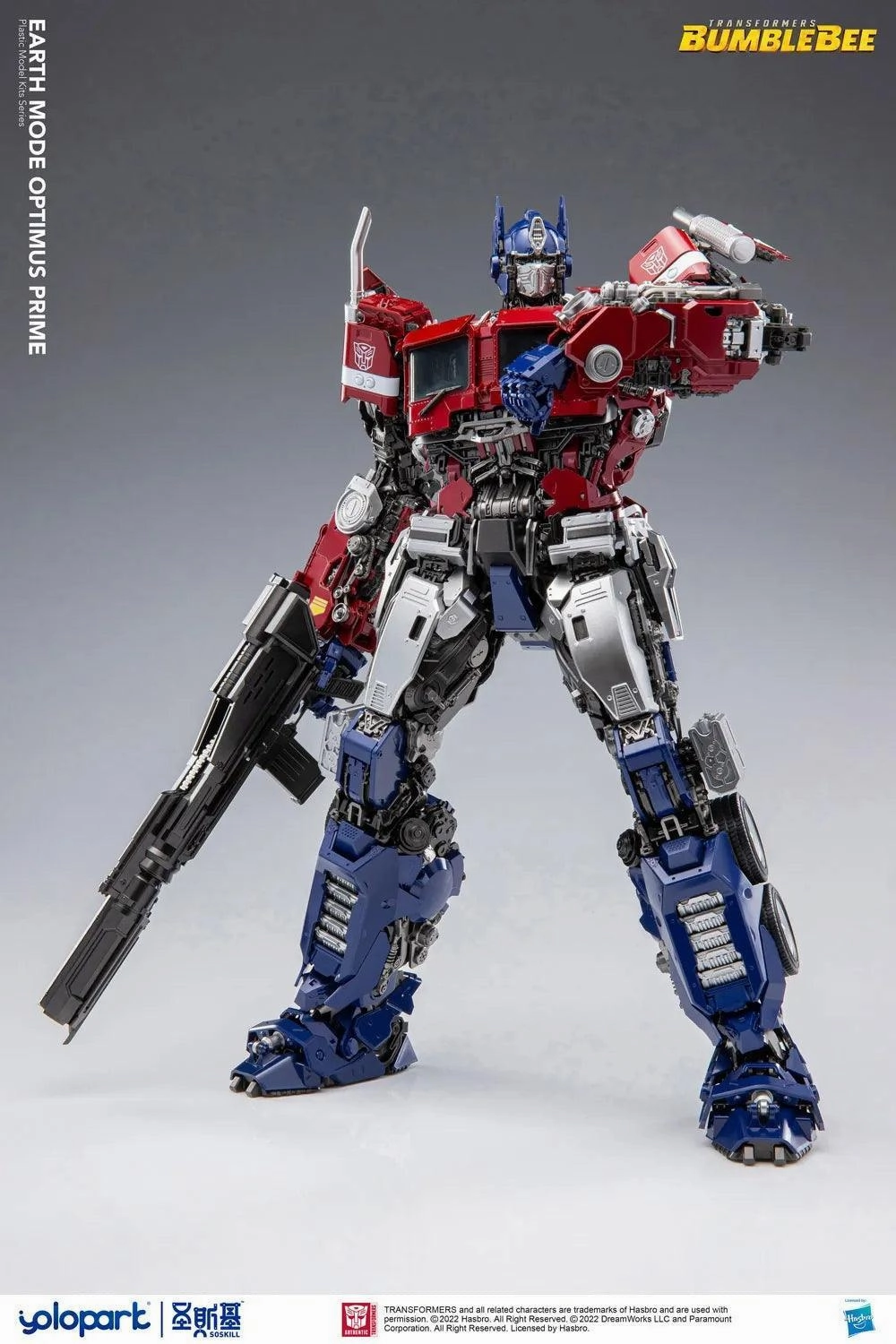 Transformers Earth Mode Optimus Prime Model Kit Story Driven