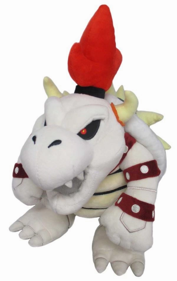 Medieval Knight Art Collectible Super Mario Bros.: Dry Bowser 12" All Star Collection Plush