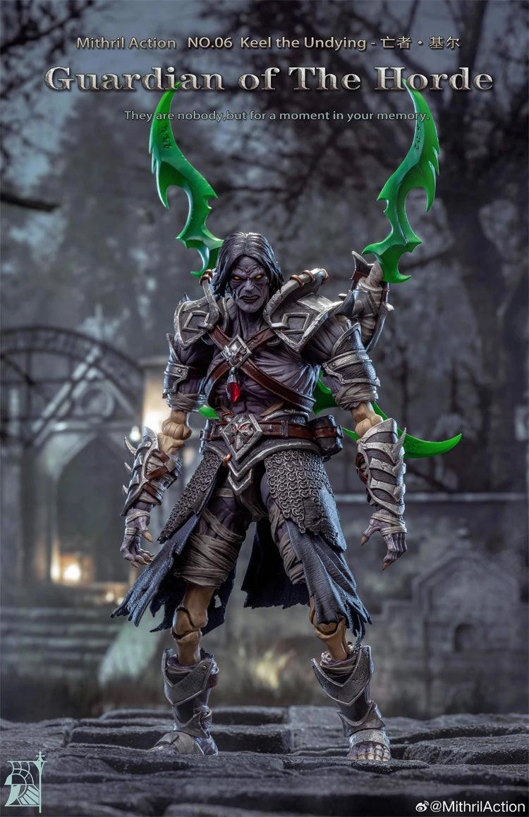 1:10 Keel the Undying Guardian of the Horde Action Figure Chibi Hobby