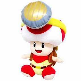 Super Mario Bros.: Captain Toad Sitting 7" Plush Miniature Merchandise