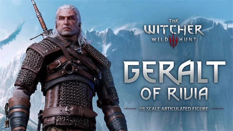 1:6 The Witcher Wild Hunt Geralt of Rivia Action Figure Premium Goods