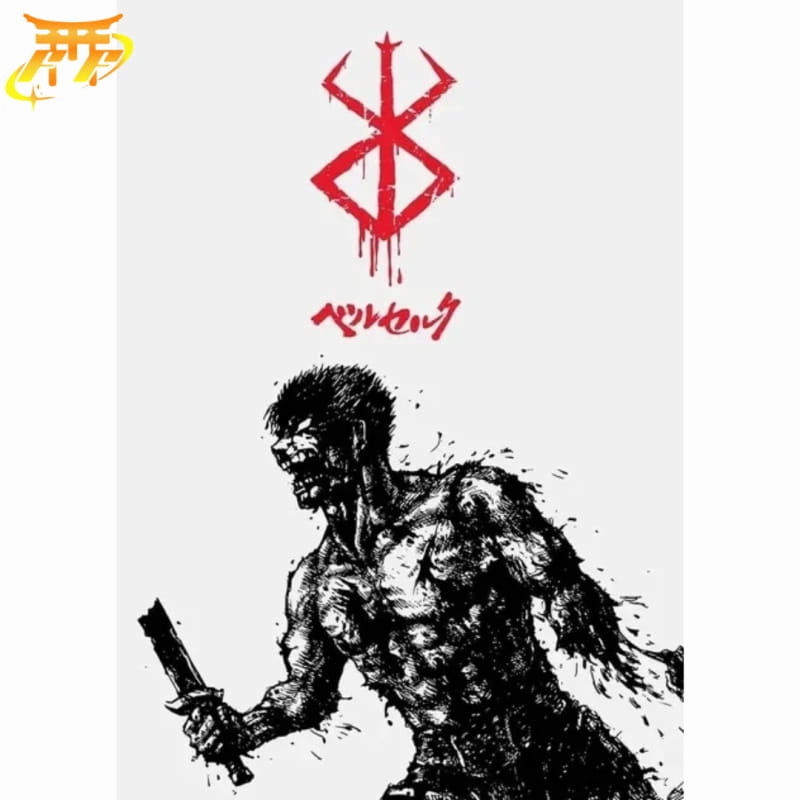 Art Creation Superhero Statue Poster Guts "Le Chevalier D??chu" - Berserk?