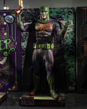 Hot toys MMS384 DC Suicide Squad The Joker Batman Imposter Version Chrome Plated Wild Animal