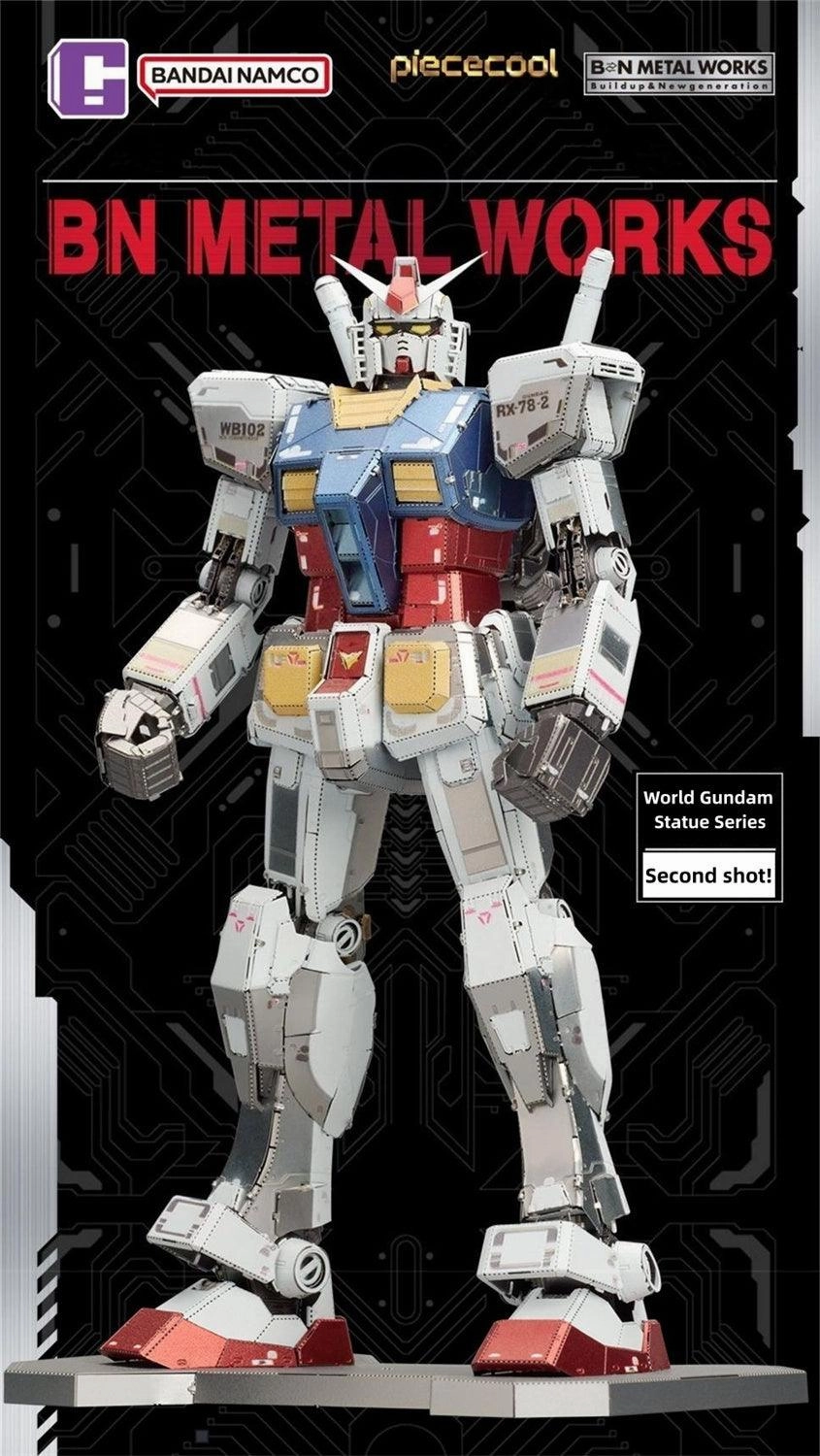BN Metal Works RX-78-2 Gundam GFT Metal Assembly Kit Family friendly