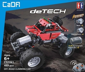 Off-Road Climbing Car Building Blocks Set Vinyl Toy