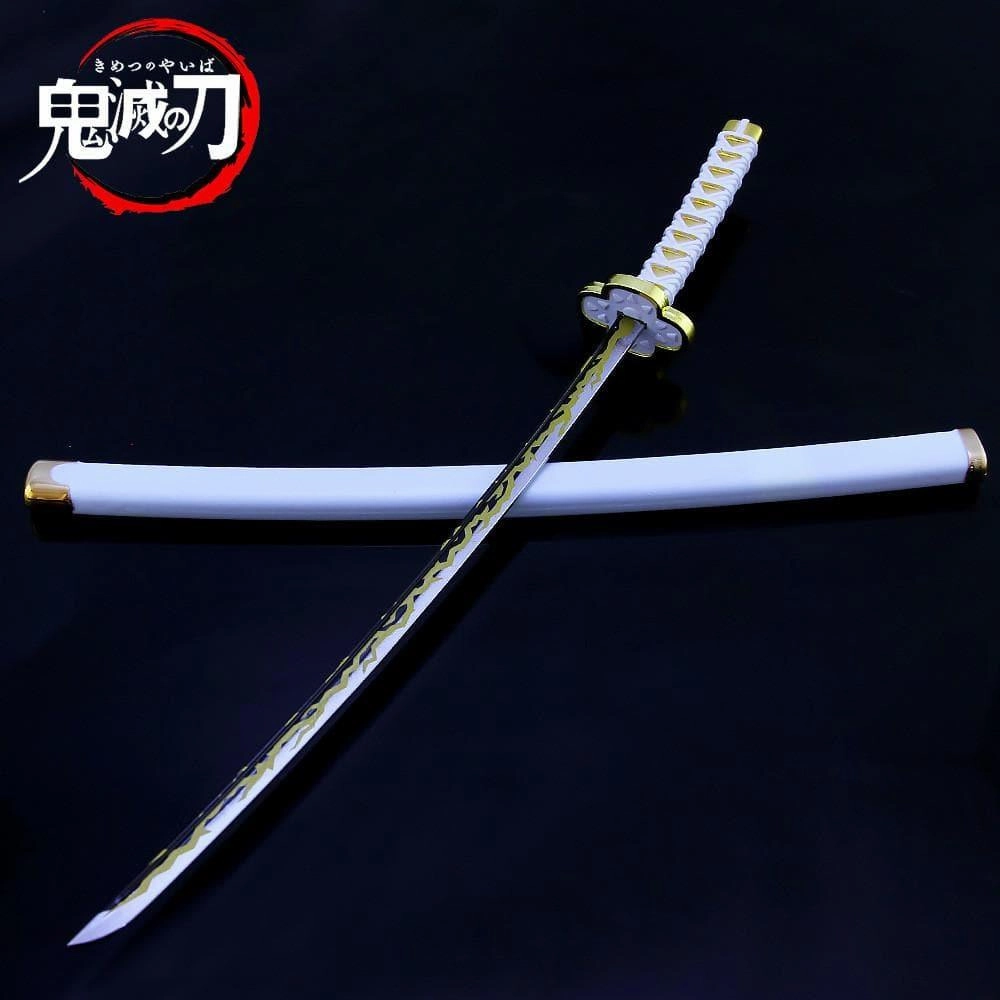 investment piece Congratulations Present Zenitsu Agatsuma Nichirin Blade Sword Metal Replica