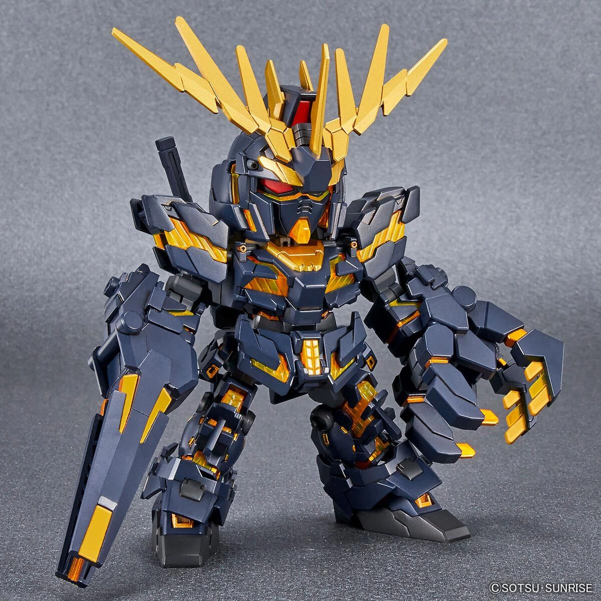 Gundam: Unicorn Gundam 02 Banshee (Destroy Mode) & Banshee Norn Parts Set SDCS Model Fish Replica PVC Article