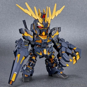 Gundam: Unicorn Gundam 02 Banshee (Destroy Mode) & Banshee Norn Parts Set SDCS Model Fish Replica PVC Article