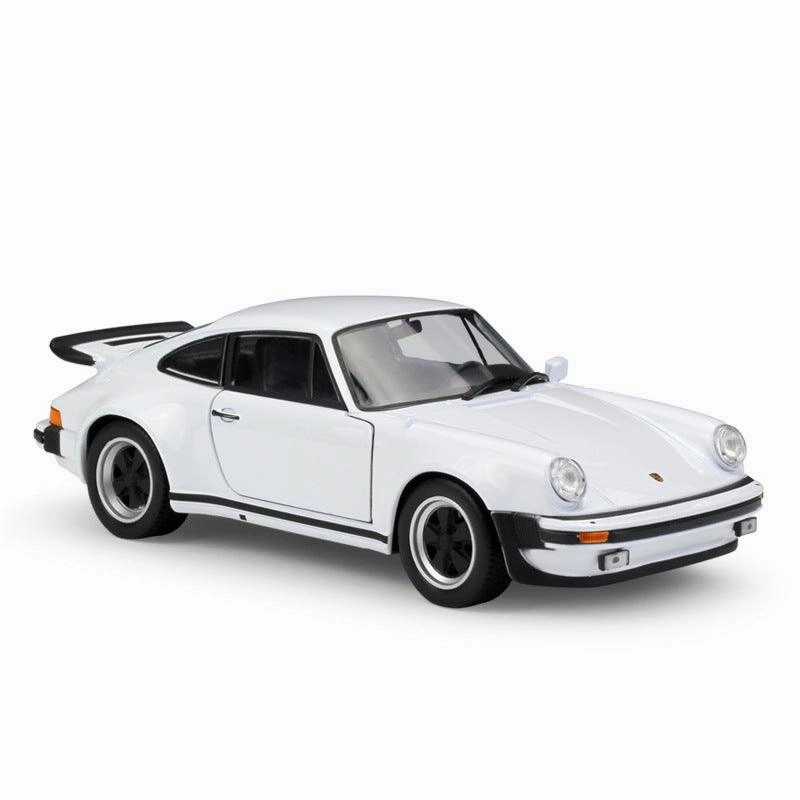 Timeless Treasure Glass Art 1:24 Porsche 911 Turbo 3.0 1974 Alloy Model Car