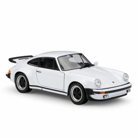 Timeless Treasure Glass Art 1:24 Porsche 911 Turbo 3.0 1974 Alloy Model Car