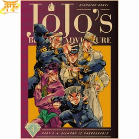 Poster Diamond is Unbreakable - Jojo's Bizarre Adventure? Fall Decor Surrealist Art