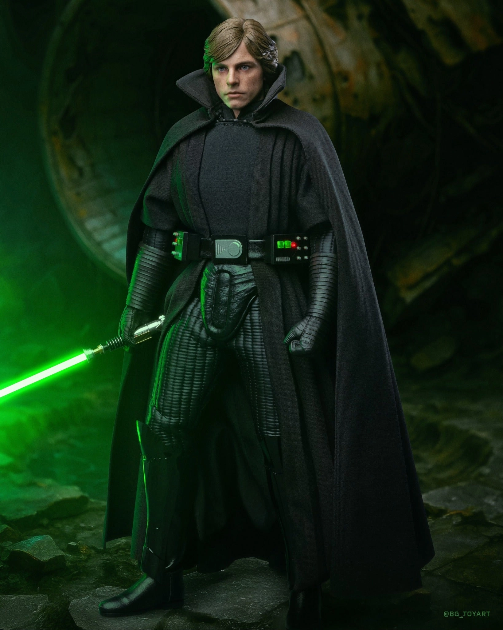 Hot Toys CMS020AE Star Wars Dark Empire Luke Skywalker Artisan Edition 1/6 Scale Collectible Figure Exclusive Edition with Exclusive Coin Luxury Collectible