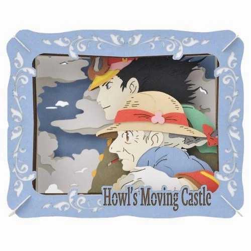Howl's Moving Castle: PT-166 Howl's Determination Paper Theatre Film Prop Replica Action Model