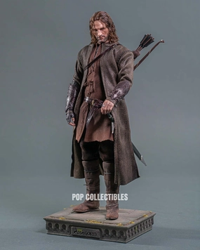 Limited Statue Felt Toy INART The Lord Of The Rings The Fellowship Of The Ring Aragorn 1/6th Scale Collectible Figure Premium Edition (Rooted Hair)