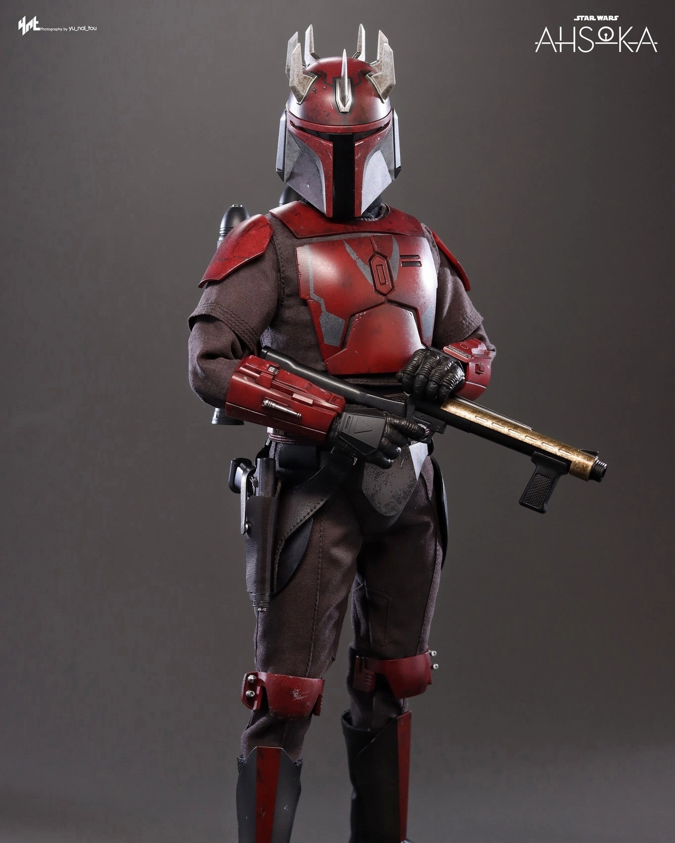 Hot Toys TMS127 Star Wars Ahsoka Mandalorian Super Commando 1/6 Scale Collectible Figure Collectible Hobby