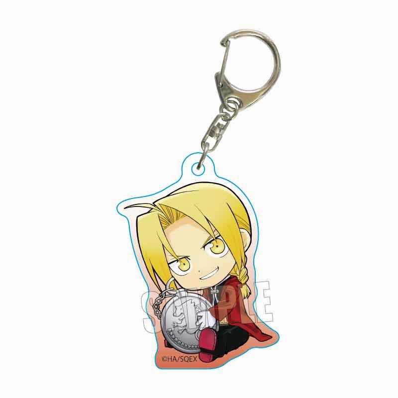 Gaming Article Swapable Head Fullmetal Alchemist: Edward Elric Acrylic Key Chain