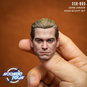 Preorder! Soosootoys SSH005 1/6 John Lander Headsculpt Duo Set Beginner Friendly Robot Art