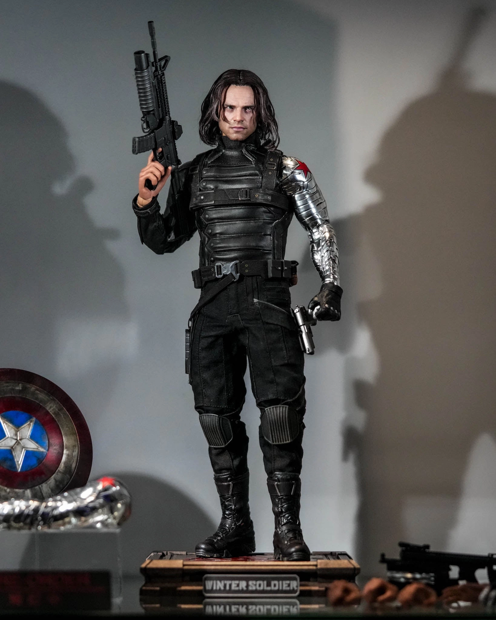 Chibi Creation Preorder! Hot Toys MMS790AEB Captain America: The Winter Soldier 1/6th scale Winter Soldier Collectible Figure (Artisan Edition) (Special Edition) [Hot Toys Exclusive]
