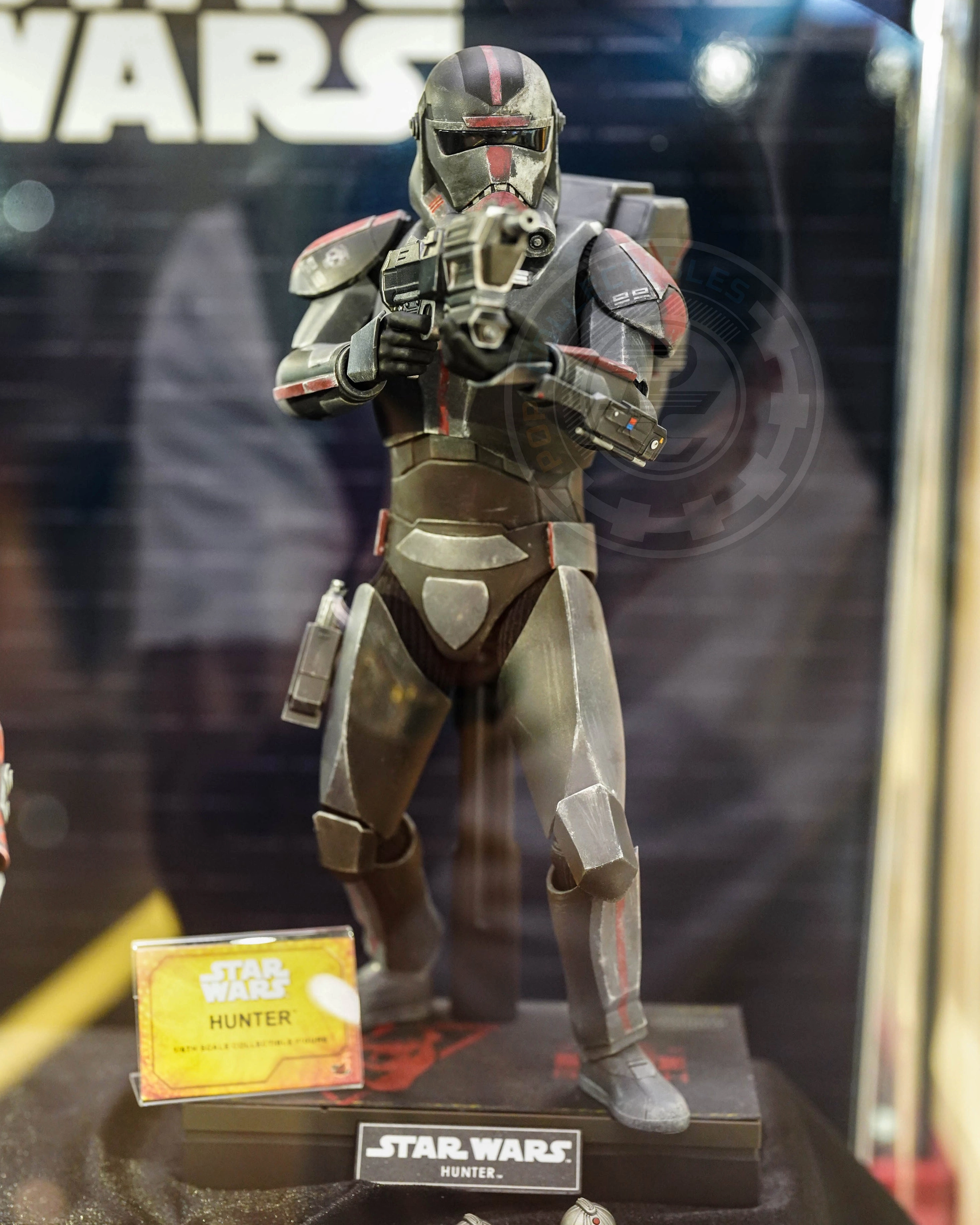 Robot Showcase Action Unit Hot toys TMS050 Star Wars The Bad Batch Hunter