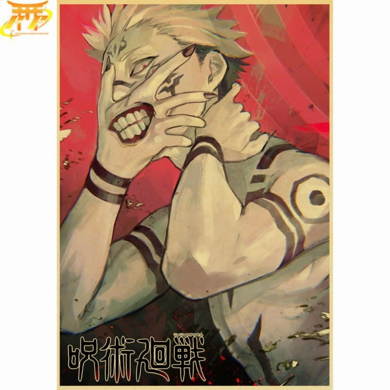 Premium Object Poster Sukuna "Le Roi des Fl??aux" - Jujutsu Kaisen?