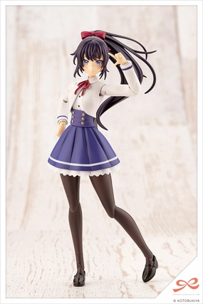 Sousai Shoujo: Ritsuka Saeki [High School Winter Clothes] Dreaming Style Snow White Model Kit Stone Statue Anime Statue