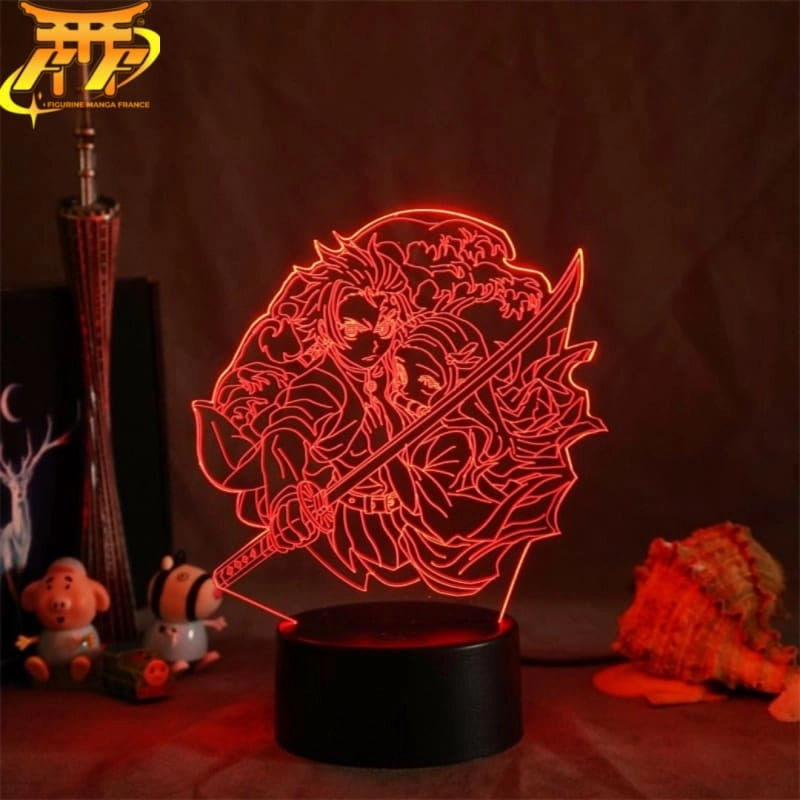 Lampe LED Nezuko et Tanjiro - Demon Slayer? Water Play Smart Technology