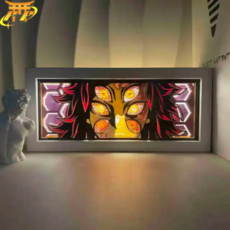 Lampe Veilleuse 3D Kokushibo "Souffle de la Lune" - Demon Slayer? Relativity Concept Memory Boost