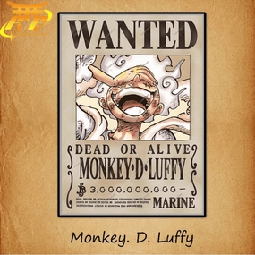 Analysis Technique Poster Wanted Luffy "Yonko" - One Piece?