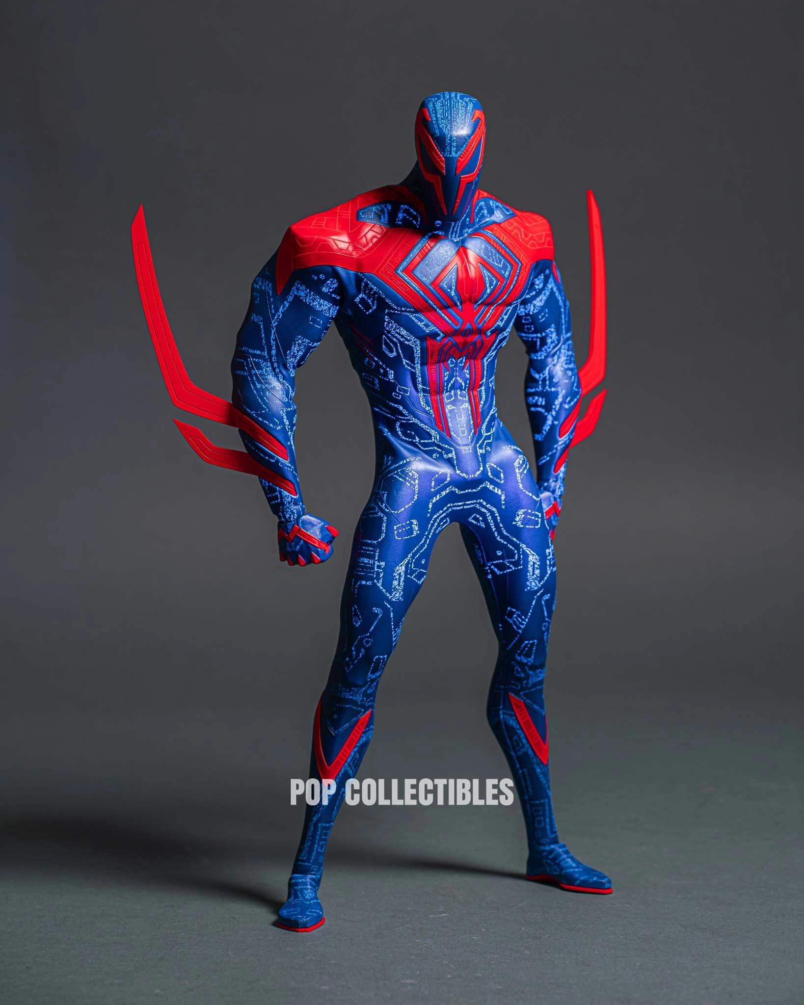 Hot Toys MMS711 Spiderman Across The Spiderverse ?C Spider Man 2099 1/6 Scale Collectible Figure Bird Model Global Shipping