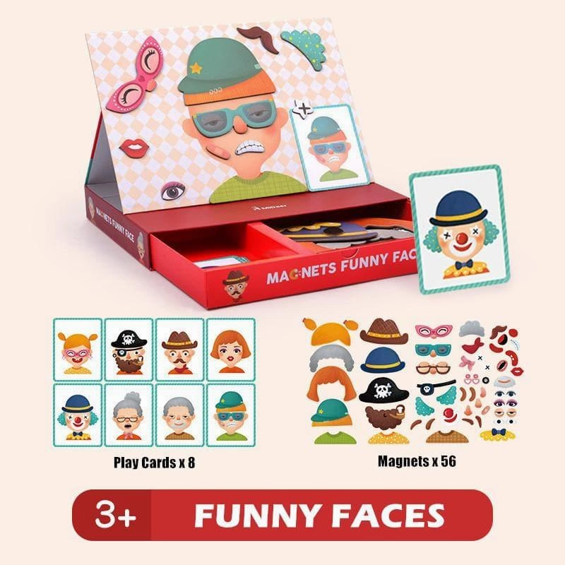Magnets Sticker Activities Puzzle Toy Online Forum Emotional Connection