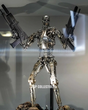 Preorder! Hot Toys MMS840D77 Terminator 2: Judgement Day Diecast Endoskeleton (Battle Damaged) 1/6 scale Collectible Figure Superhero Collectible