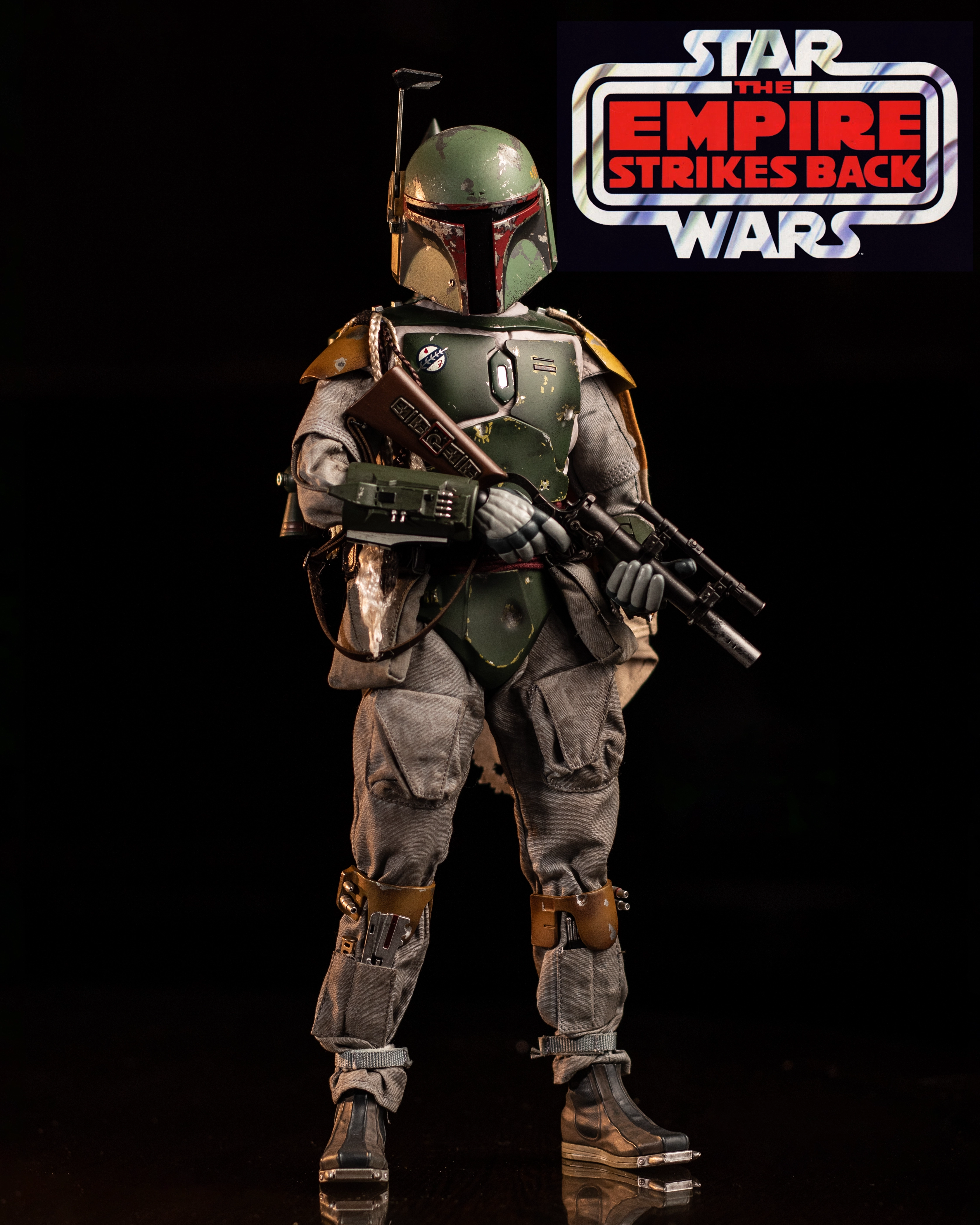 Hot Toys MMS574 Star Wars Empire Strike Back 40th anniversary Boba Fett Roman Figure