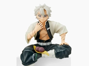 Demon Slayer: Kimetsu no Yaiba Sanemi Shinazugawa Premium Perching Figure Anime Hobby Small Statue