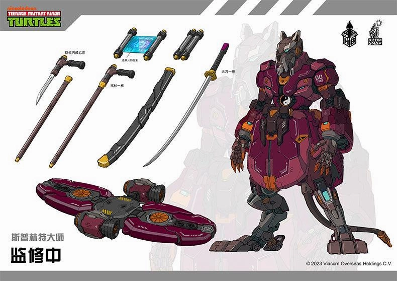 Ultimate Gokin Splinter Tool Accessory Superhero Unit