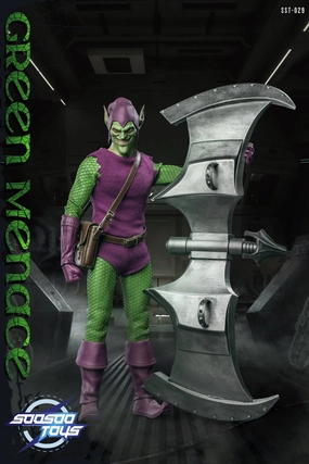 Decorative Model PVC Sculpture Soosootoys SST029 Green Menace 1/6 Scale Collectible Figure