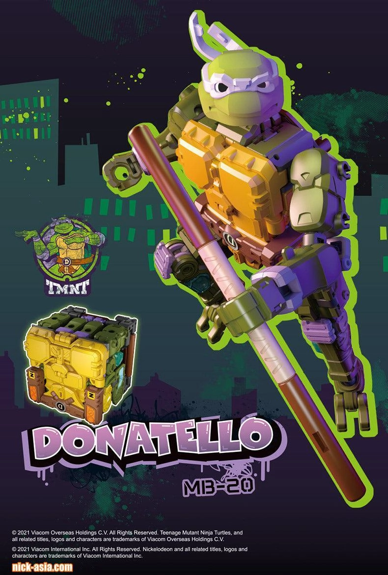 Static Pose Children's Toy Megabox MB-20 Donatello