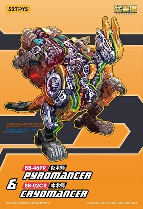 Collectible Collectible Beastbox BB-46PR Pyromancer & Cryomancer Combo Set