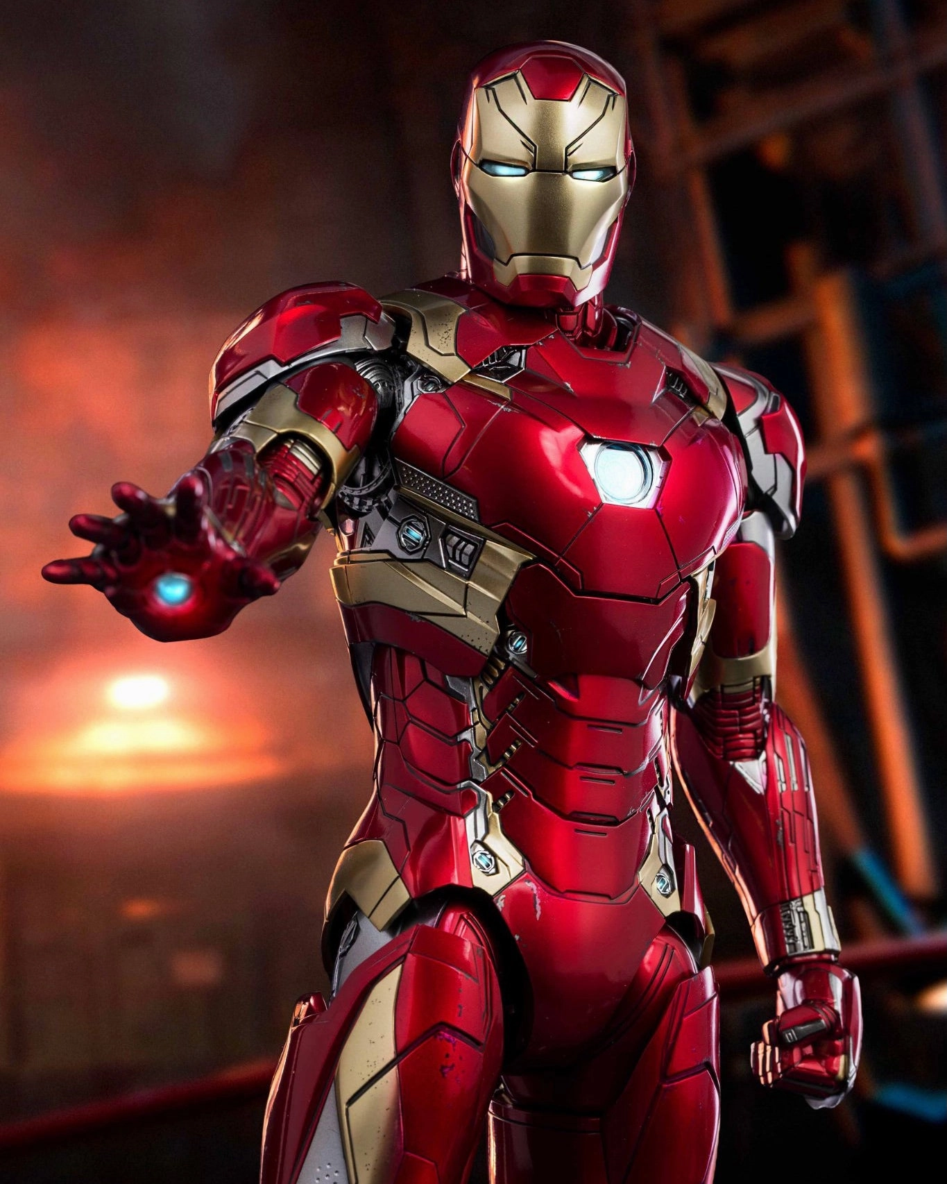 Hot toys MMS608D42 Captain America Civil War Ironman Mark 46 (Shanghai Exclusive Edition) Asian Art