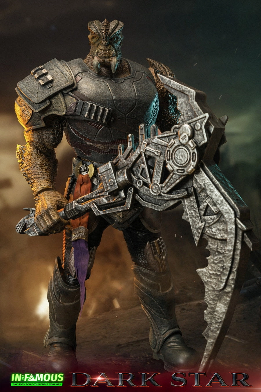 INFAMOUS IF003 The Dark Star figure 1/6 Scale Collectibles Fairytale Character Action Statue