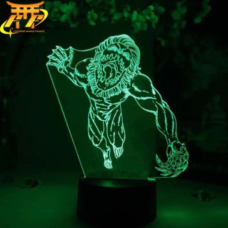 Lampe LED Titan Machoire - Attaque des Titans? Limited Toy Vinyl Showcase