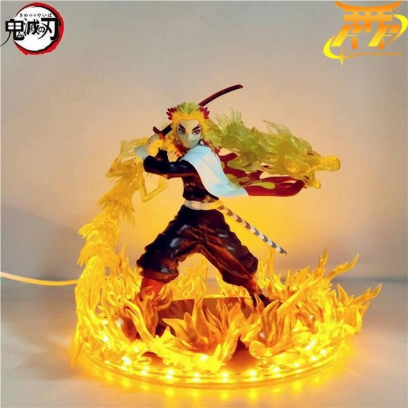 Figurine Rengoku Kyojuro LED - Demon Slayer? Nursery Decor Chibi Statue