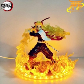 Figurine Rengoku Kyojuro LED - Demon Slayer? Nursery Decor Chibi Statue