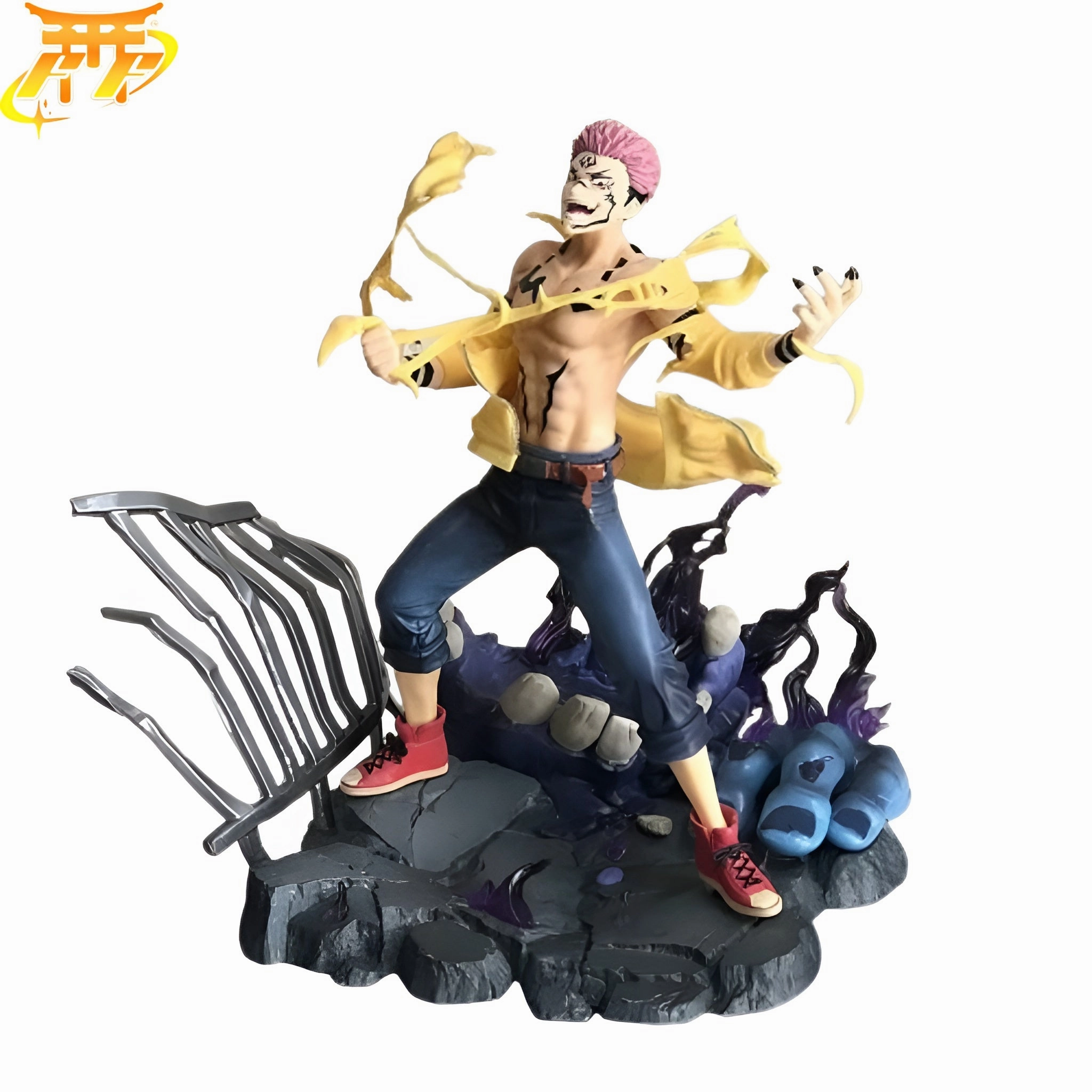 Figurine Ryomen Sukuna "Roi des Fl??aux" - Jujutsu Kaisen? Superhero Sculpture