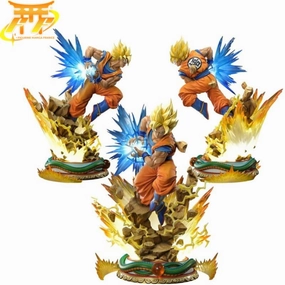 Anime Decor Archeological Replica Figurine Son Goku Super Saiyan 2 - Dragon Ball Z?