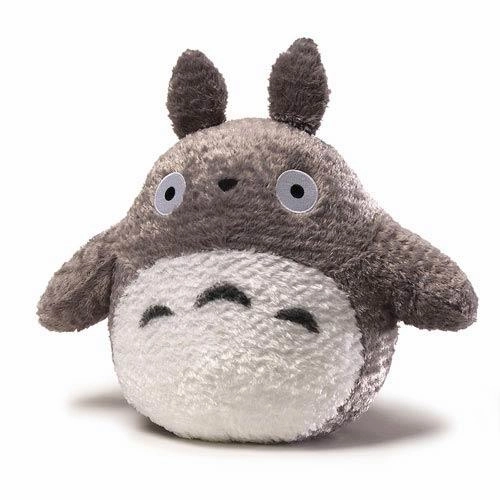 Multiple Accessories Anime Toy My Neighbour Totoro: Fluffy Grey Totoro 12" Plush