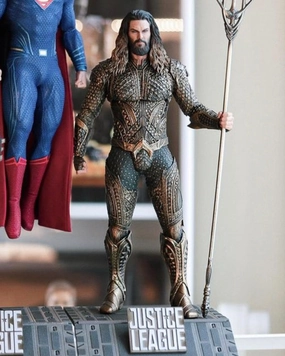 Hot toys MMS447 DC Justice league Aquaman Vinyl Article Animation Series