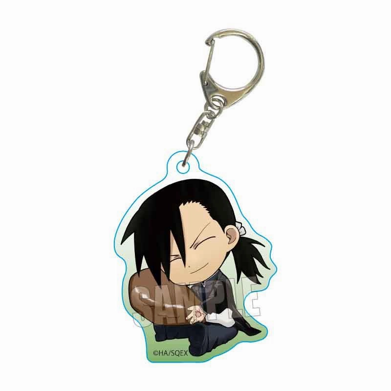 Fullmetal Alchemist: Greed/Ling Acrylic Key Chain Universal Theme Plastic Statue