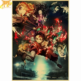 Personalized Gift Poster Arc du Train de l'infini "1??re partie" - Demon Slayer?