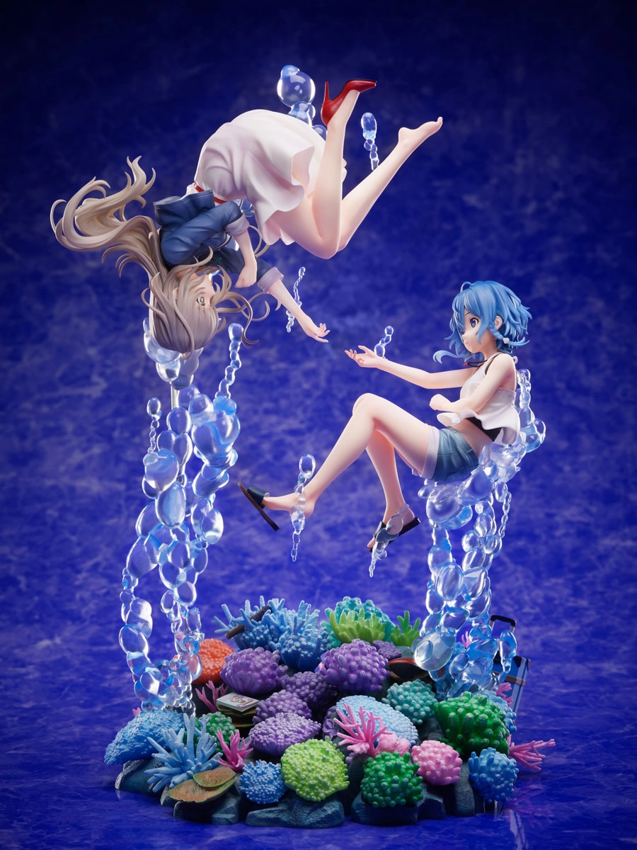 Aquatope on White Sand: Kukuru & Fuka 1/7 Scale Figurine Set Museum Replica Preservation Tool
